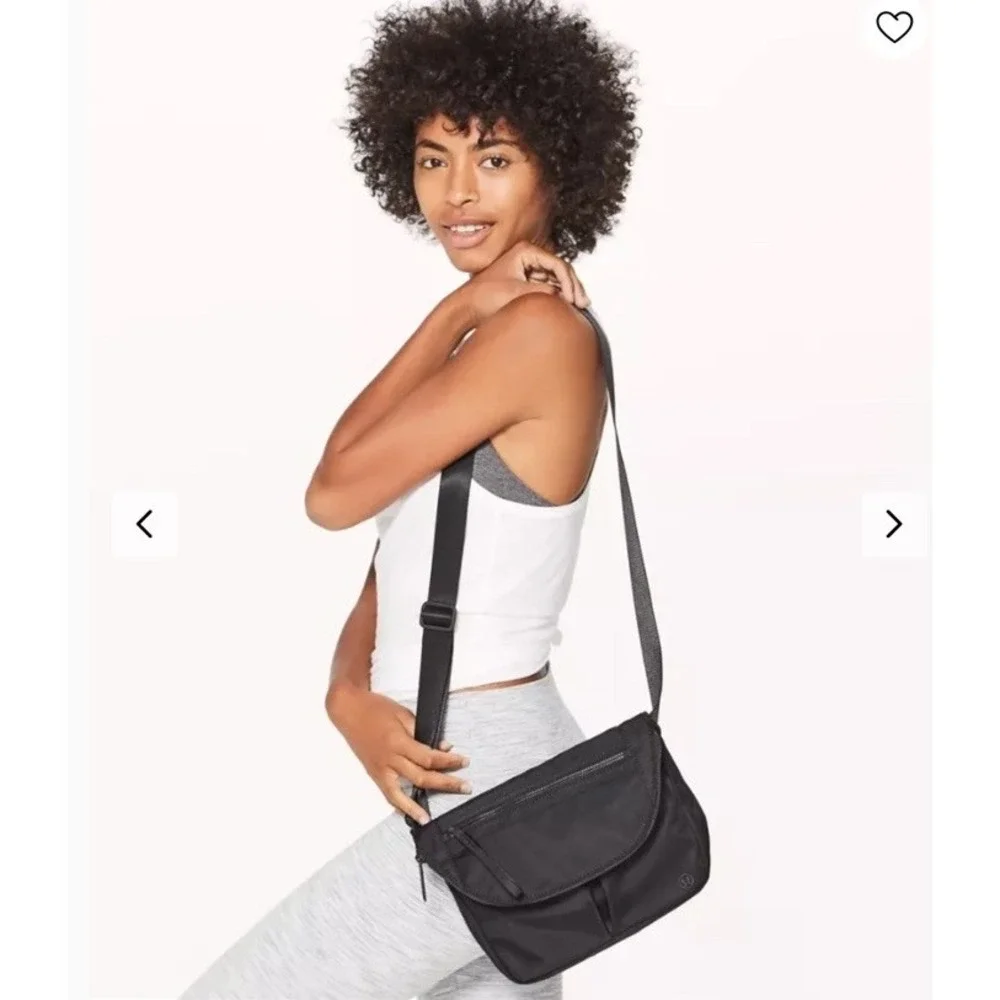Lululemon Festival Bag 5L Black Shoulder Bag/crossbody